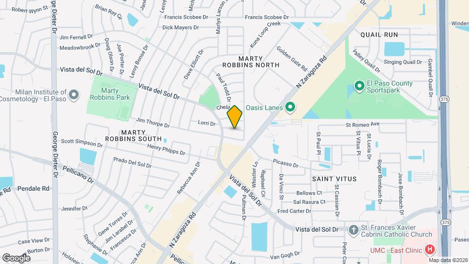 11820 Tracy Austin Ln Map and Location Details