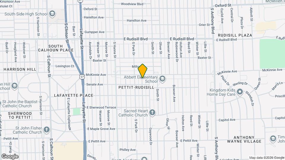 4317 Spatz Ave Map and Location Details