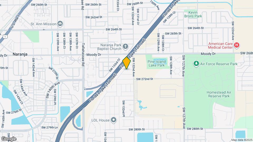 13242 SW 270th Ter Map and Location Details