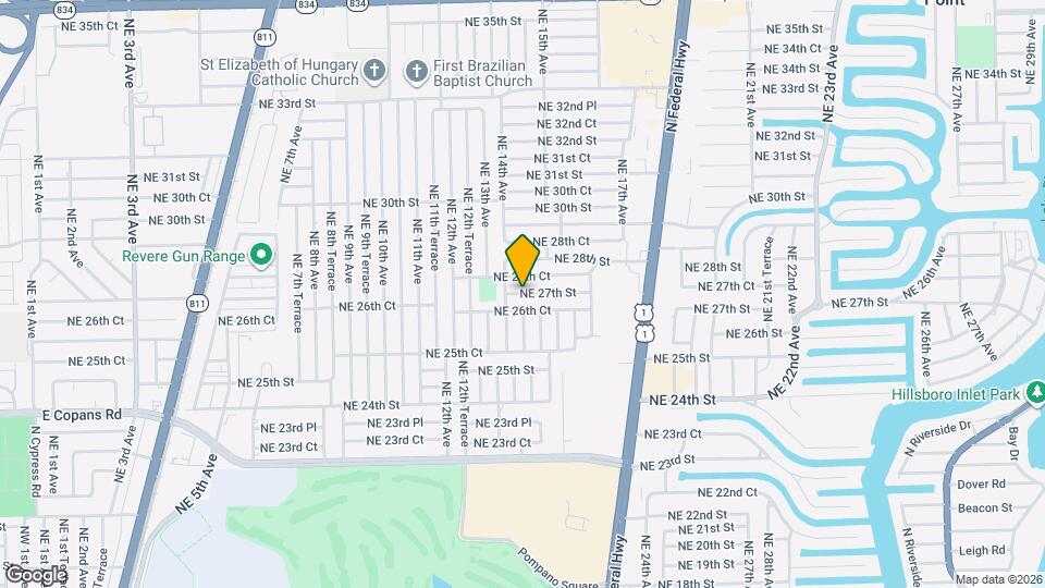 1360 NE 27th St Mapa y Detalles de la Ubicación