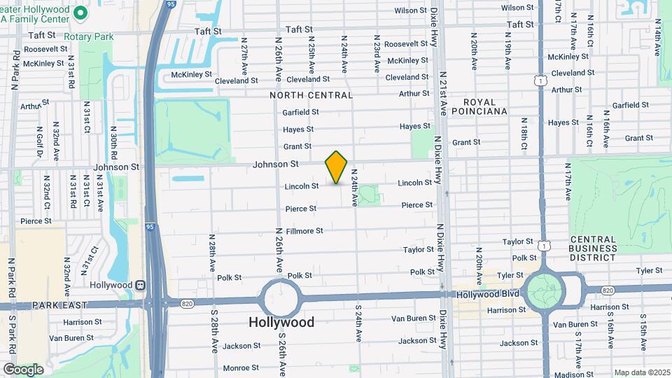 2420 Lincoln St Map and Location Details