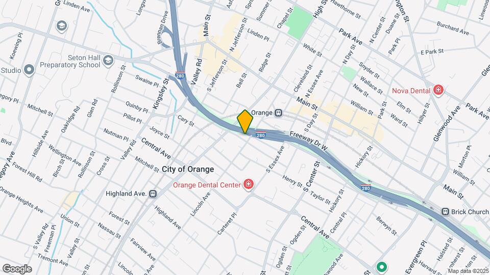 133 Lincoln Ave Map and Location Details