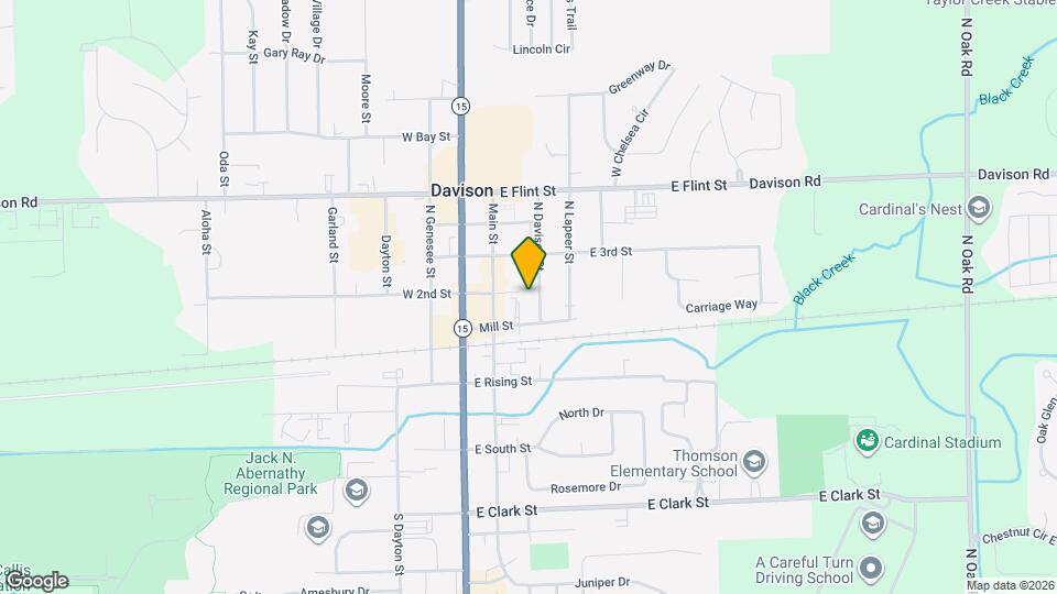 221 N Davison St Mapa y Detalles de la Ubicación