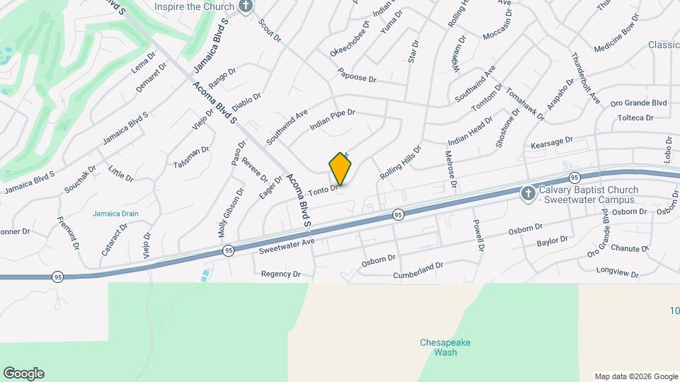 2770 Tonto Dr, Unit 73 Mapa y Detalles de la Ubicación