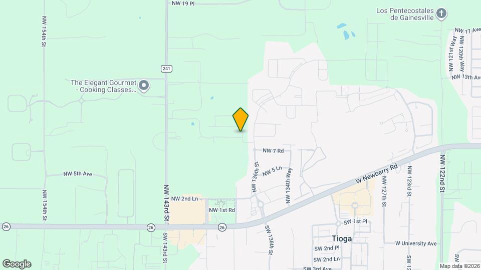 13664 NW 9th Rd Map and Location Details