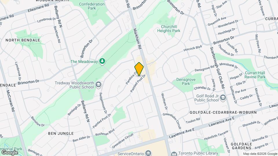 168 Painted Post Dr Map and Location Details