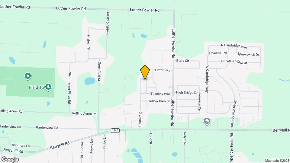 5957 Palermo Dr Map and Location Details