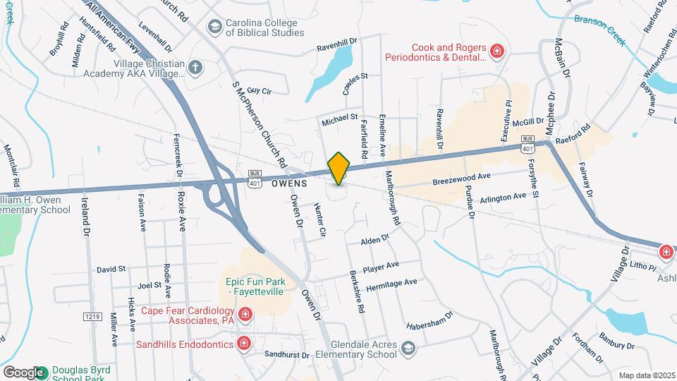 1051 Ancestry Dr Map and Location Details