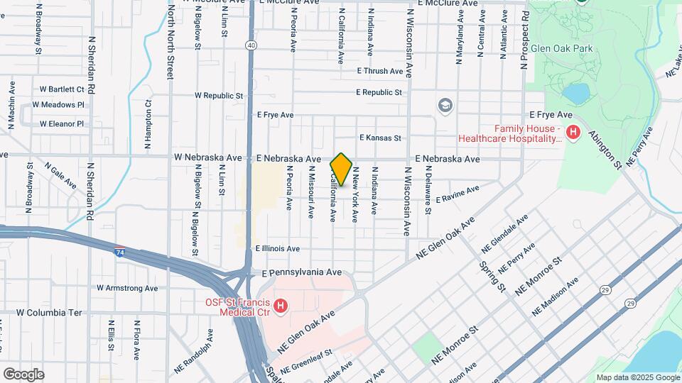 507 E Ravine Ave Map and Location Details