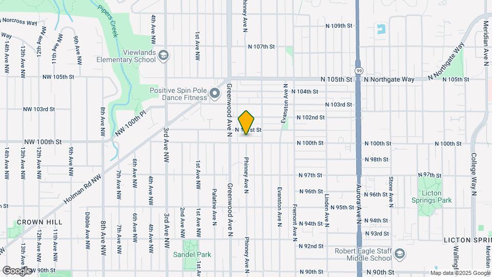 326 N 100th St Mapa y Detalles de la Ubicación