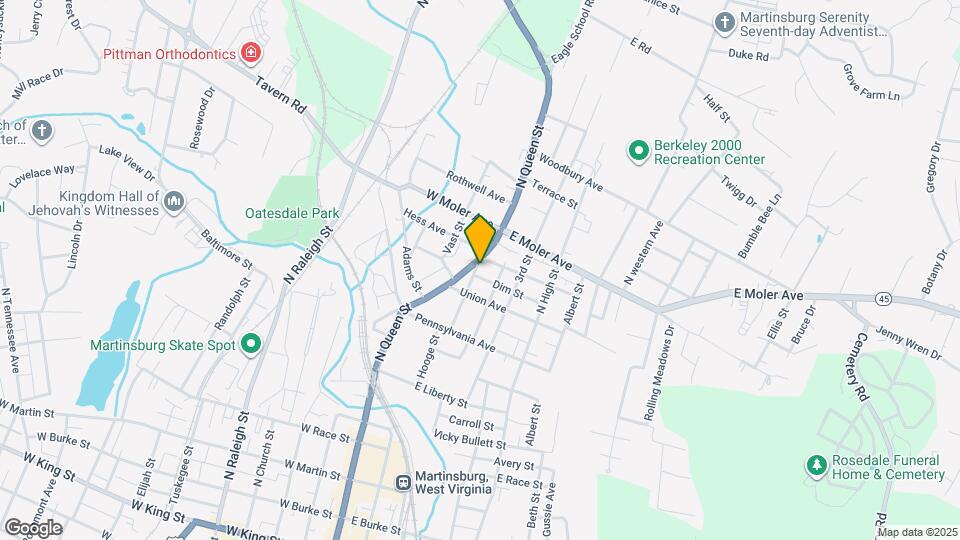 721 2nd St Map and Location Details