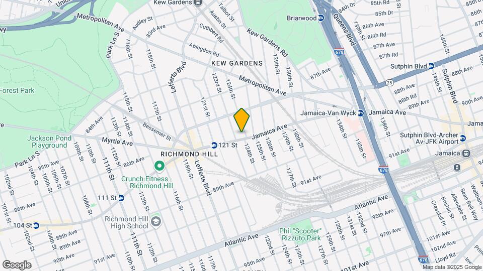 123-19 Jamaica Ave Map and Location Details