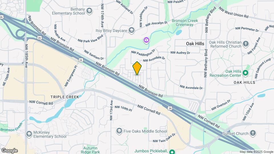 2345 NW Oak Knoll Pl Map and Location Details