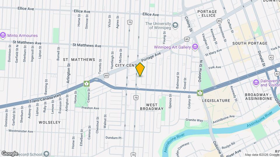 Sherbrook Flats Map and Location Details