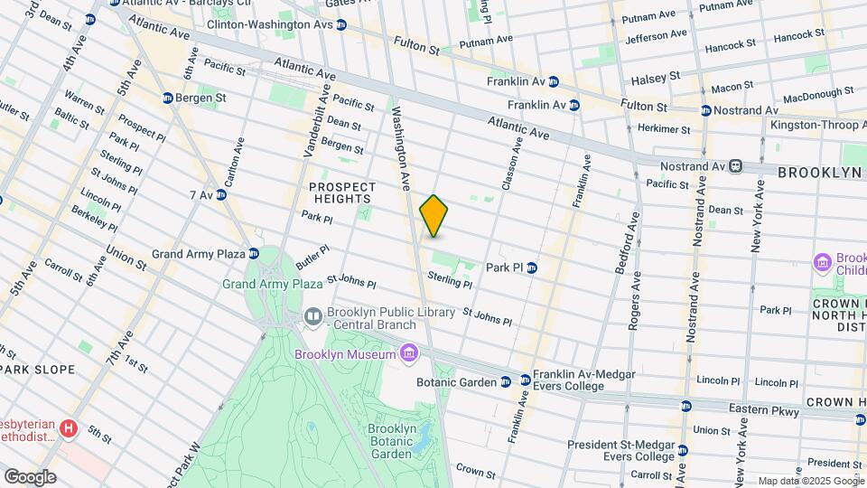 457 Park Pl Map and Location Details