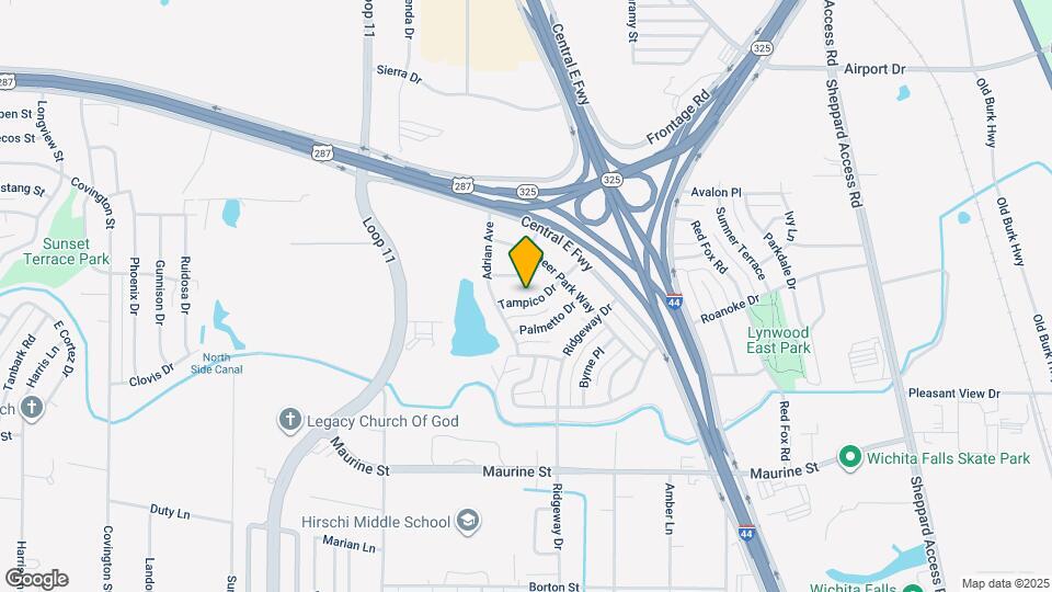 2714 Tampico Dr Map and Location Details