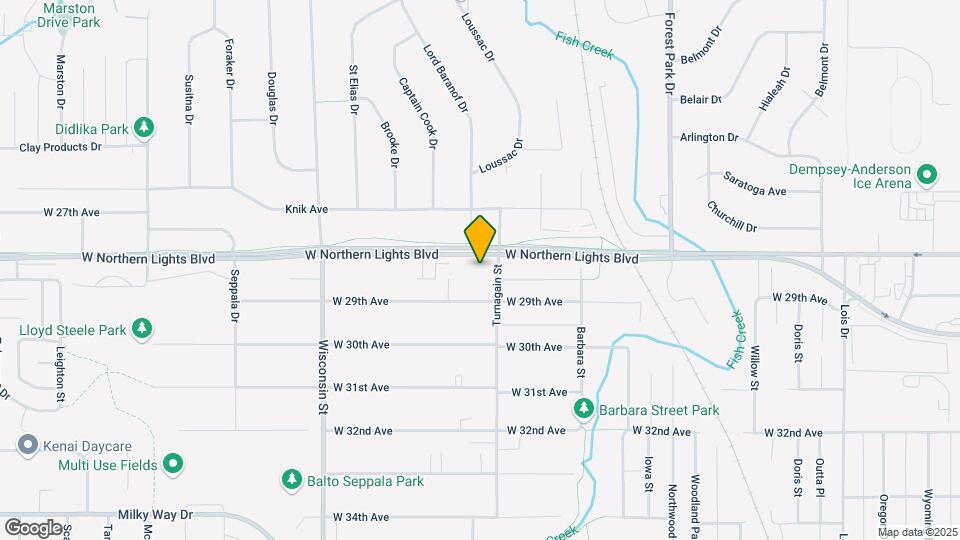 2802 Turnagain St Map and Location Details