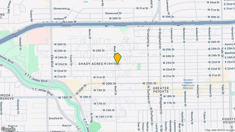 1046 W 23rd St Map and Location Details