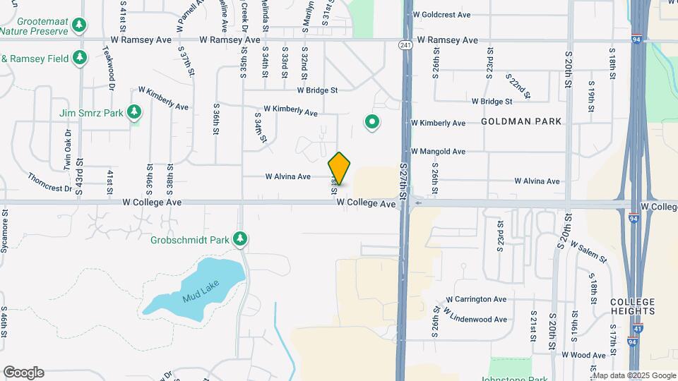 6274-6276 S 31st St Map and Location Details