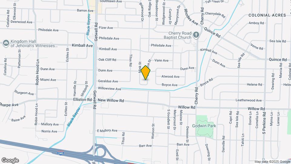 1581 Rebecca St Map and Location Details