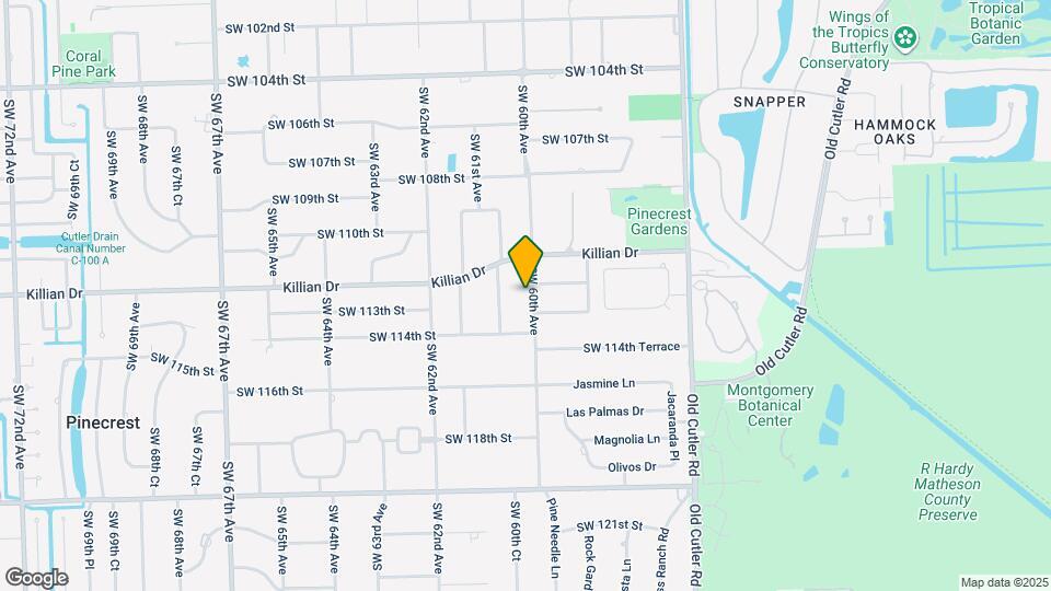 11200 SW 60th Ave Map and Location Details