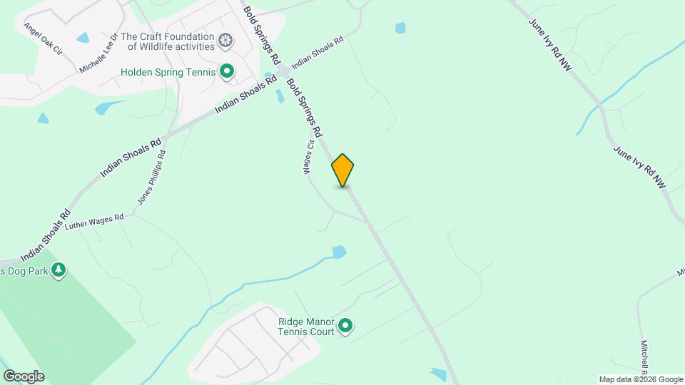 3229 Bold Springs Rd Map and Location Details