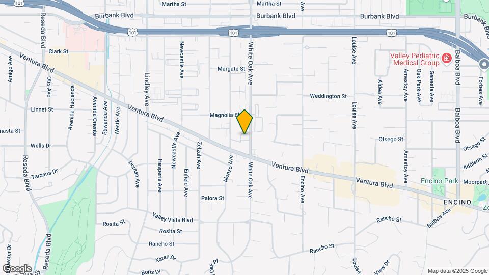 5143 White Oak Ave Map and Location Details