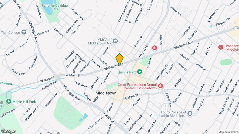 26 Courtland St Mapa y Detalles de la Ubicación