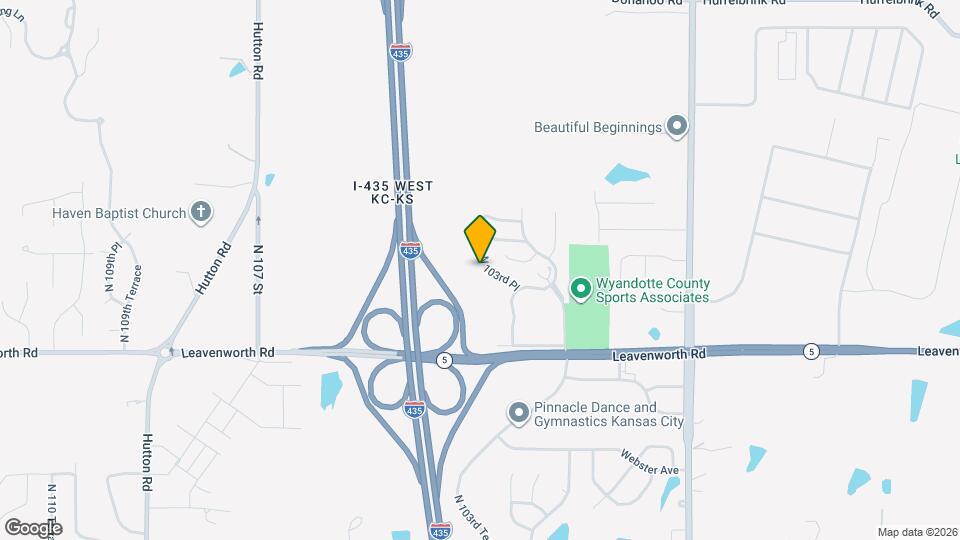 3234 N 103rd Pl Map and Location Details