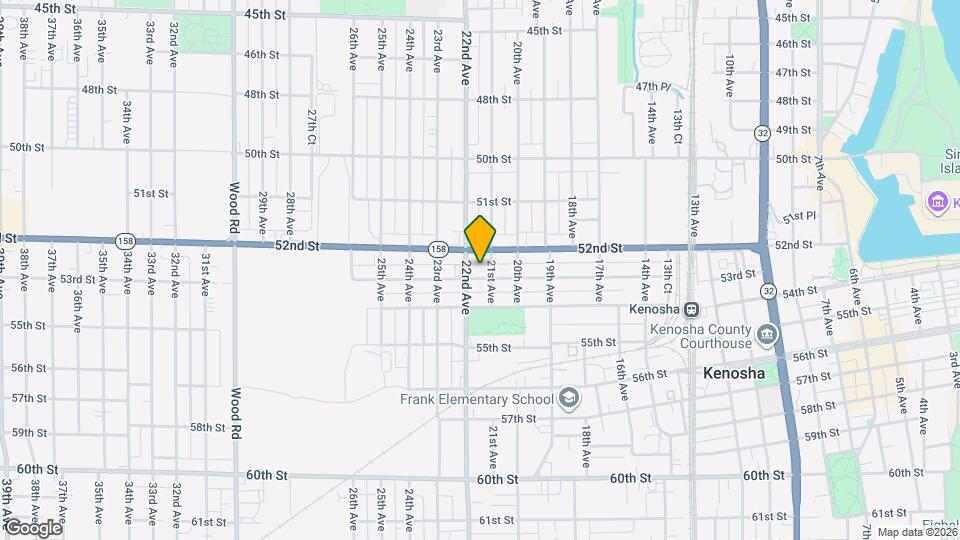 2112 53rd St Map and Location Details
