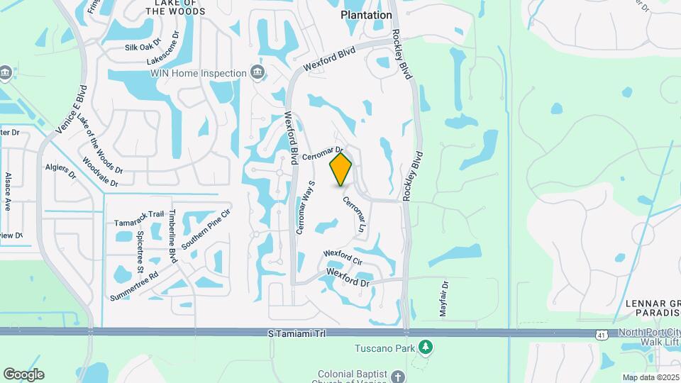 431 Cerromar Ln Map and Location Details
