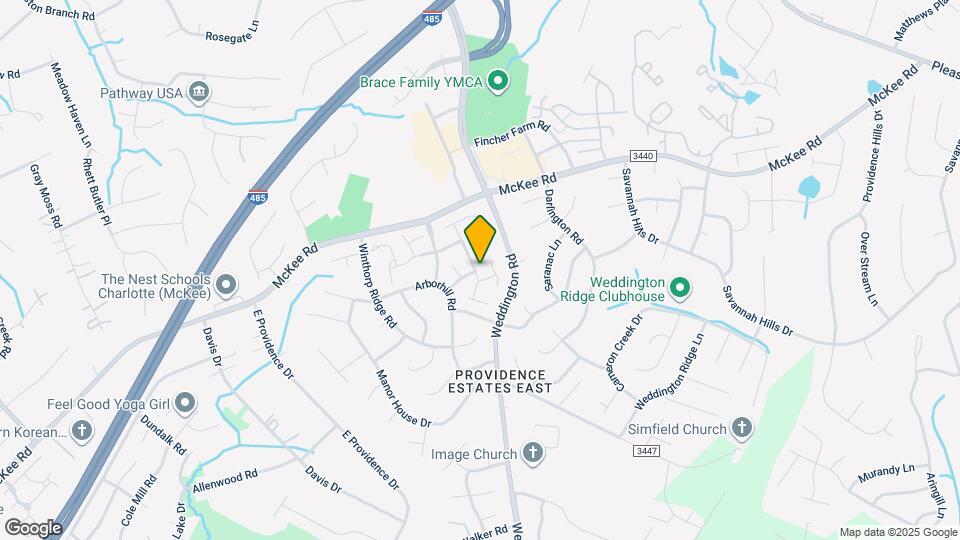 2125 McKenzie Creek Dr Map and Location Details