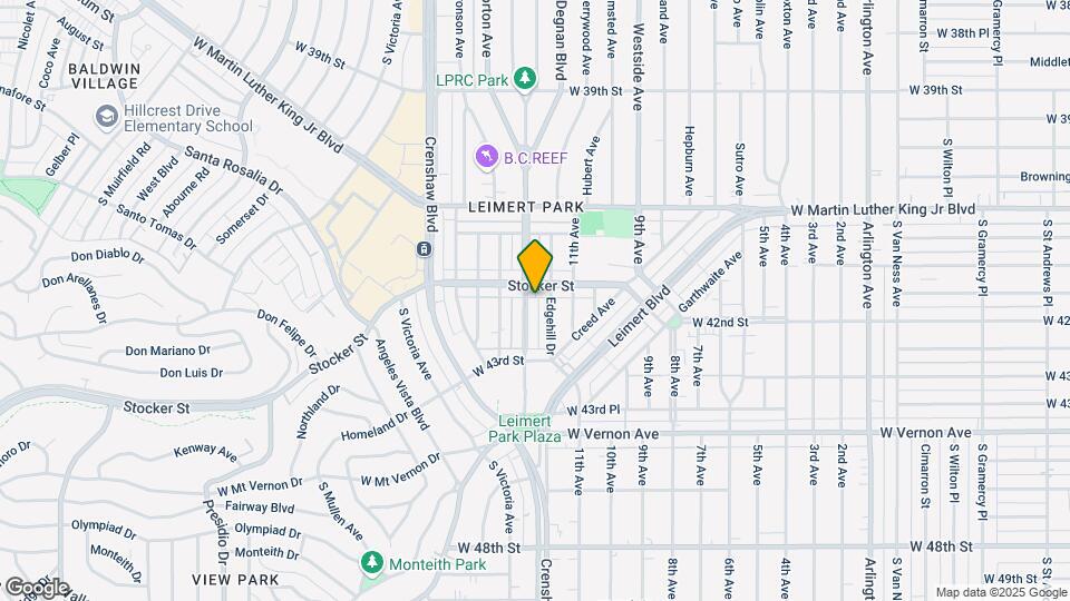 4212 Degnan Blvd Map and Location Details
