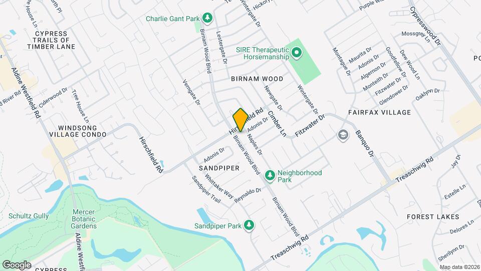 23322 Birnam Wood Blvd Map and Location Details