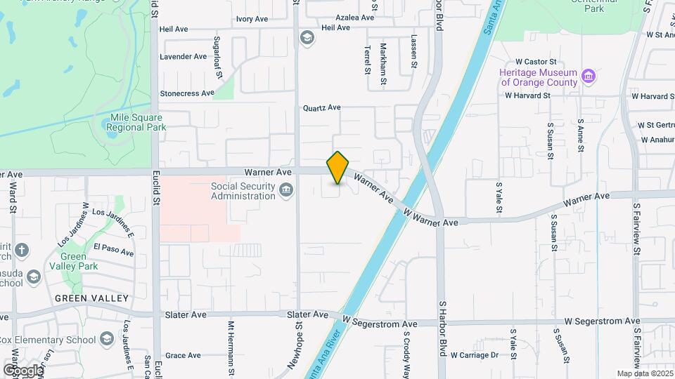 11630 Warner Ave, Unit 511 Map and Location Details