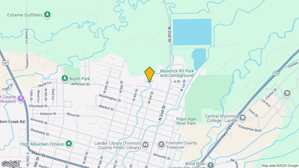 310 Adams St Map and Location Details