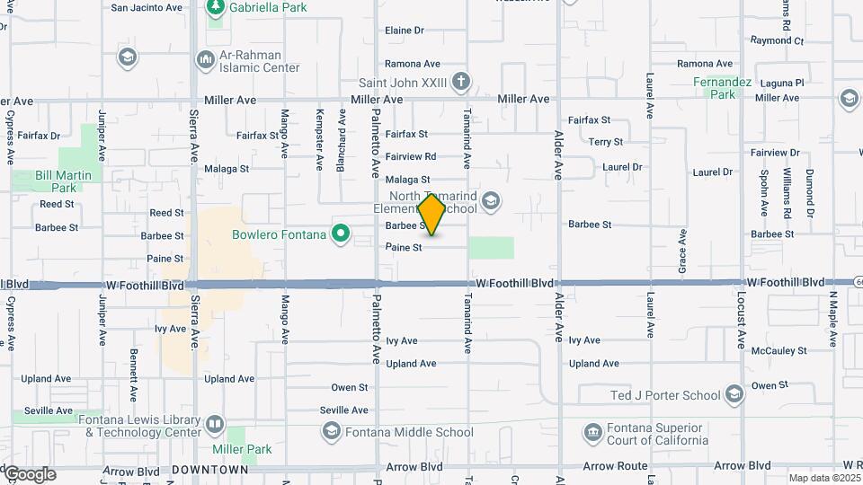 17422 Paine St Map and Location Details