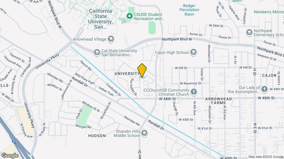 5059 N Tamarron Ct Mapa y Detalles de la Ubicación