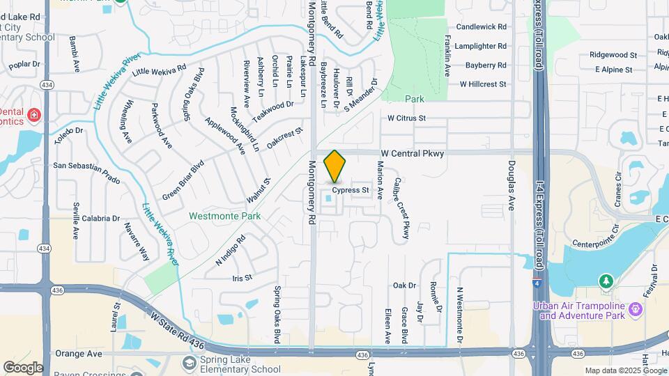 481 Cypress St Map and Location Details