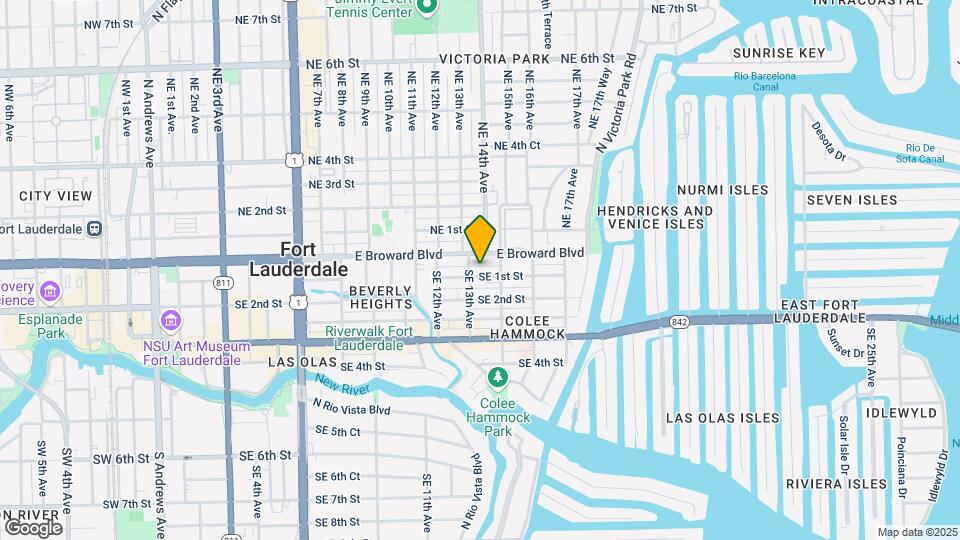 1309 SE 1st St Map and Location Details