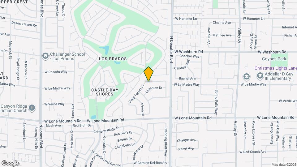4921 Evergreen Glen Dr Mapa y Detalles de la Ubicación