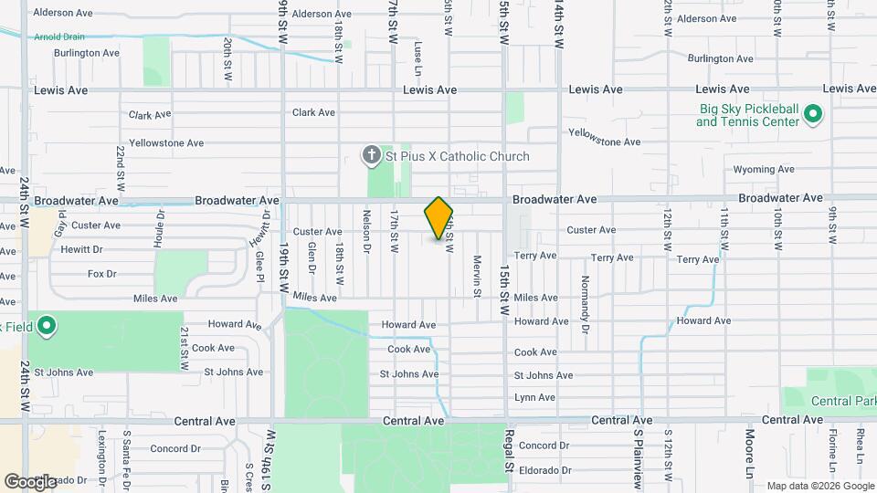 512 1/2-417 1/2 16th St W Map and Location Details