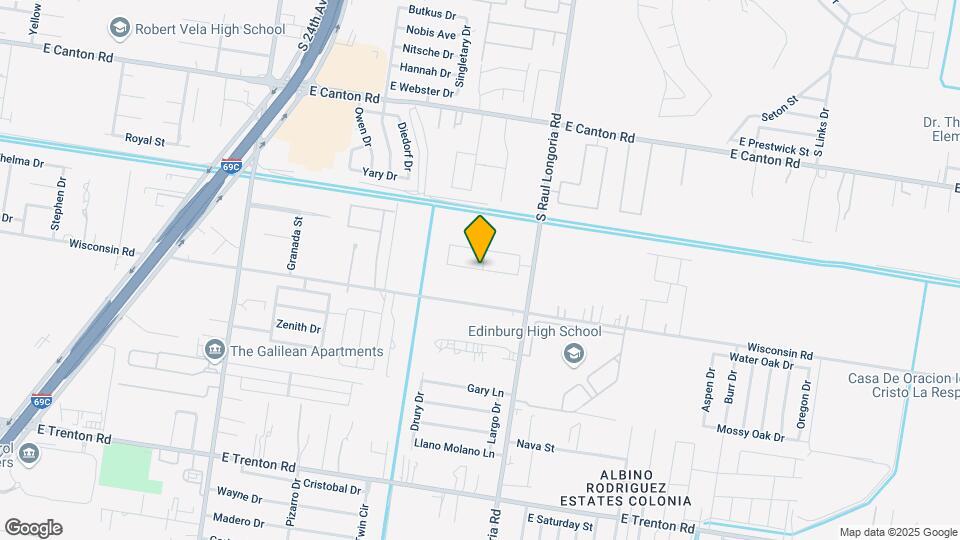 2204 E San Andrea St Map and Location Details