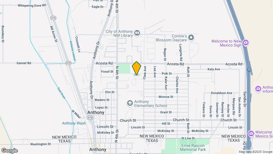 855 Clark Ave Mapa y Detalles de la Ubicación