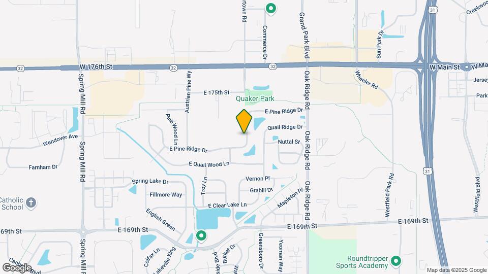 430 E Pine Ridge Dr Map and Location Details