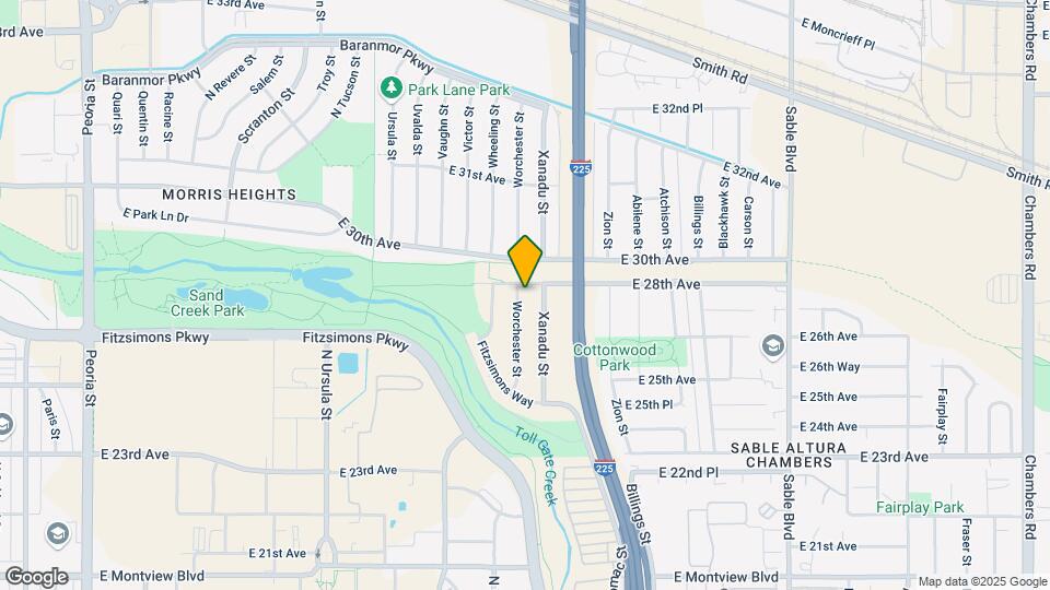 2776 Worchester St Map and Location Details