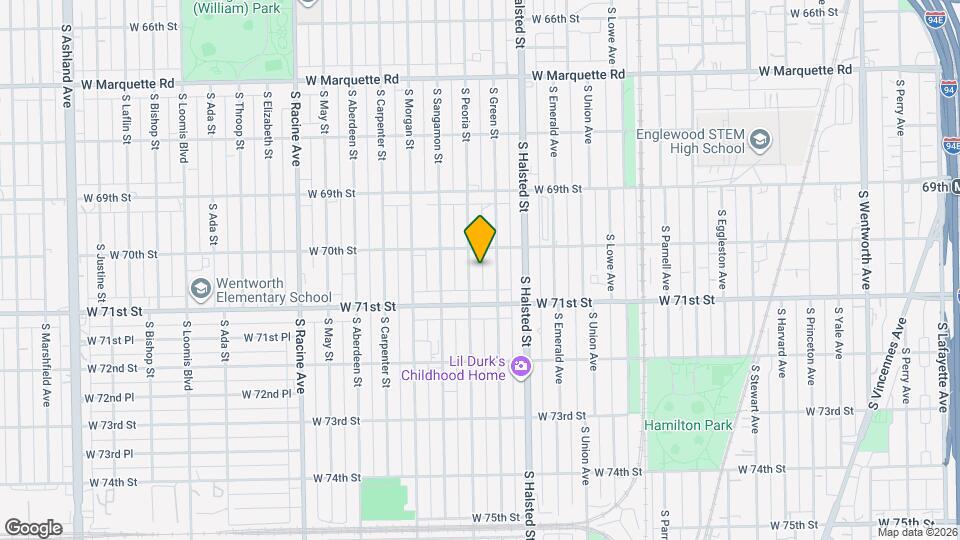 7015 S Peoria St Mapa y Detalles de la Ubicación