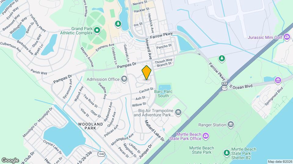 3524 Chestnut Dr Map and Location Details