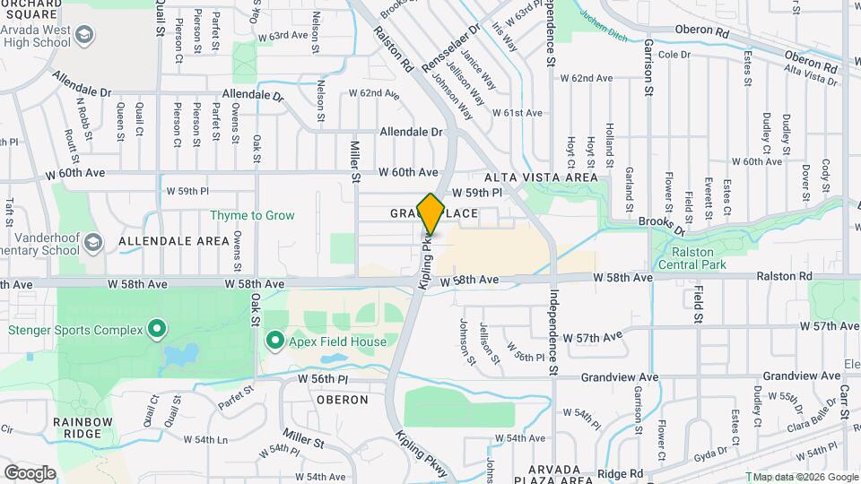 Arvada House Apartments Map and Location Details