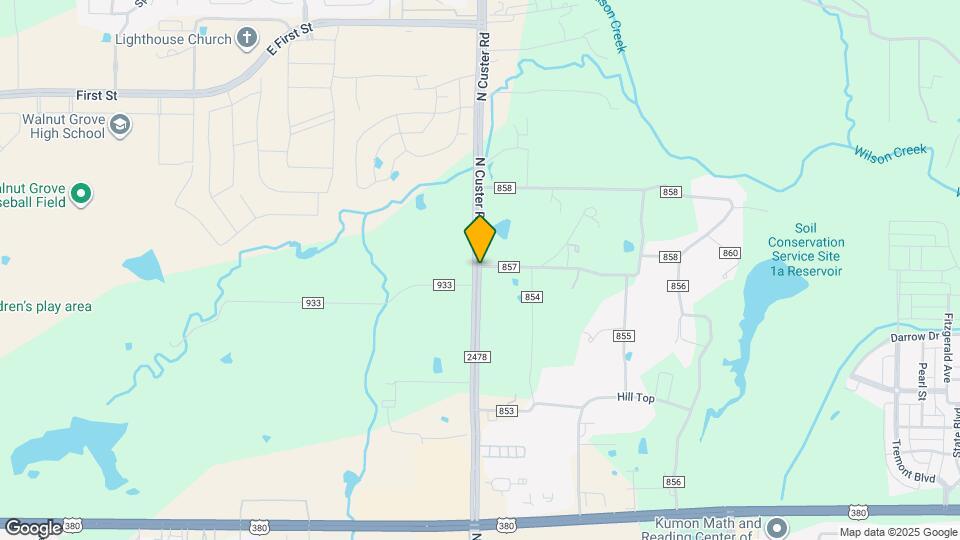 2838 N Custer Rd Map and Location Details